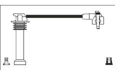 Sada kabelů pro zapalování ELTA AUTOMOTIVE ET4029