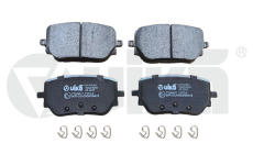 Sada brzdových destiček, kotoučová brzda vika 61101301