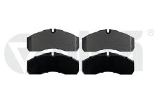 Sada brzdových platničiek kotúčovej brzdy vika 61102901