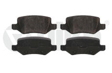 Sada brzdových platničiek kotúčovej brzdy vika 69733401