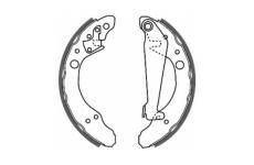 Sada brzdových čelistí ABE C0A002ABE