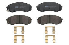 Sada brzdových destiček, kotoučová brzda ABE C10327ABE-P