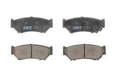 Sada brzdových destiček, kotoučová brzda ABE C18009ABE