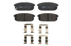 Sada brzdových destiček, kotoučová brzda ABE C20304ABE-P