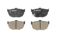 Sada brzdových destiček, kotoučová brzda ABE C21026ABE