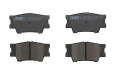 Sada brzdových destiček, kotoučová brzda ABE C22034ABE-P