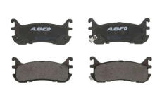 Sada brzdových destiček, kotoučová brzda ABE C23009ABE