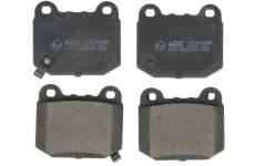 Sada brzdových destiček, kotoučová brzda ABE C27008ABE
