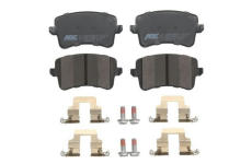 Sada brzdových destiček, kotoučová brzda ABE C2A005ABE-P