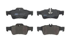 Sada brzdových destiček, kotoučová brzda ABE C2M023ABE-P