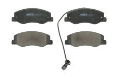 Sada brzdových destiček, kotoučová brzda ABE C2R015ABE