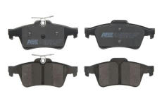 Sada brzdových destiček, kotoučová brzda ABE C2X013ABE-P