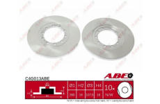 Brzdový kotouč ABE C4G013ABE