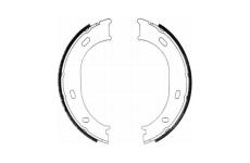 Sada brzdových čelistí, parkovací brzda ABE CRM004ABE