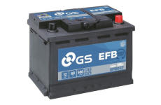 startovací baterie GS EFB027