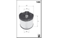 Palivový filtr MISFAT F377