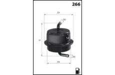 Palivový filtr MISFAT E140