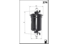 Palivový filtr MISFAT E133