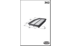 Vzduchový filtr MISFAT P772