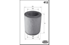 Vzduchový filtr MISFAT R449A