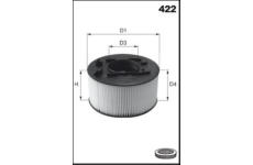 Filtr, odvzdusneni klikove skrine MISFAT BB002