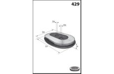 Vzduchový filtr MISFAT R1207