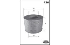 Vzduchový filtr MISFAT R724