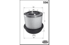 Vzduchový filtr MISFAT R836