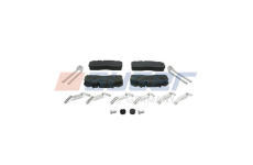 Sada brzdových destiček, kotoučová brzda AUGER 76449