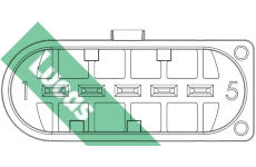 Snímač množství protékajícího vzduchu LUCAS FDM606