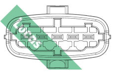 Snímač množství protékajícího vzduchu LUCAS FDM824