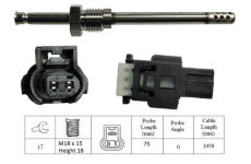 Cidlo, teplota vyfukovych plynu LUCAS LGS6002