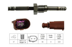 Cidlo, teplota vyfukovych plynu LUCAS LGS6037