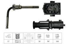 Cidlo, teplota vyfukovych plynu LUCAS LGS6077