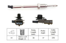 Cidlo, teplota vyfukovych plynu LUCAS LGS6089