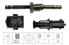 Cidlo, teplota vyfukovych plynu LUCAS LGS6093