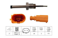 Cidlo, teplota vyfukovych plynu LUCAS LGS7037