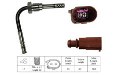 Cidlo, teplota vyfukovych plynu LUCAS LGS7127
