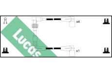 Sada kabelů pro zapalování LUCAS LUC4197