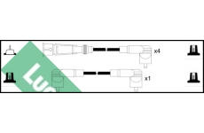 Sada kabelů pro zapalování LUCAS LUC5062