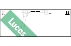 Sada kabelů pro zapalování LUCAS LUC7095