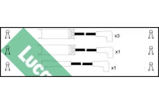 Sada kabelů pro zapalování LUCAS LUC7114