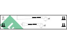 Sada kabelů pro zapalování LUCAS LUC7271