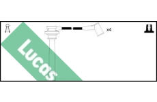 Sada kabelů pro zapalování LUCAS LUC7438