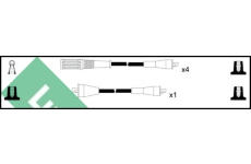 Sada kabelů pro zapalování LUCAS LUC7452
