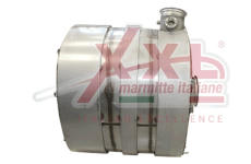 Koleno, výfukový systém XXLMARMITTEITALIANE KAT9850