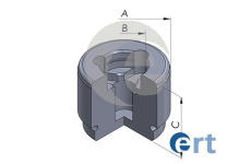 Piest brzdového strmeňa ERT 150980-C