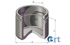 Piest brzdového strmeňa ERT 151080-C