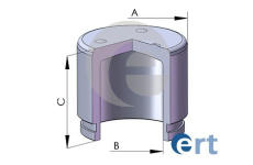 Piest brzdového strmeňa ERT 151322-C