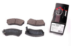 Sada brzdových destiček, kotoučová brzda PROTECHNIC PRP0269